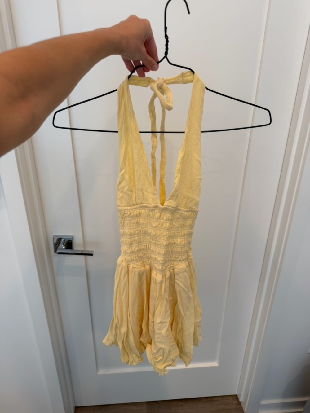 Garage Yellow Summer Dress (S